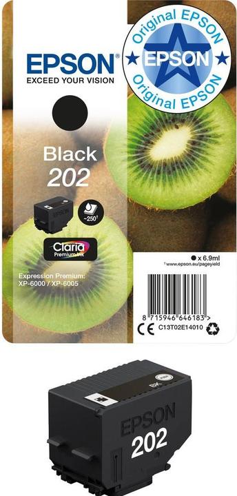 Produktbild Epson 202 Claria Premium (BK)