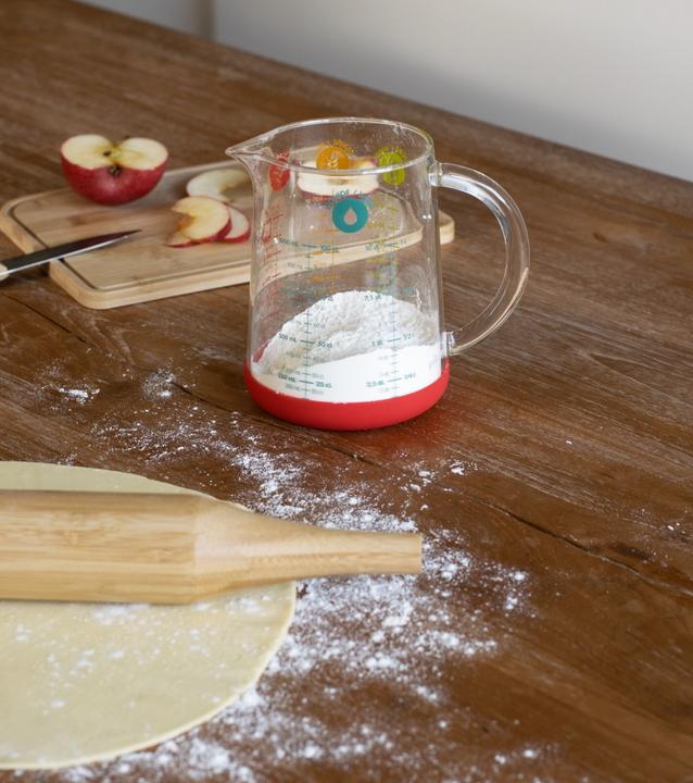 Immagine prodotto Pebbly Tazza di misura con base in silicone (removibile) 1 lt. (1000 ml)