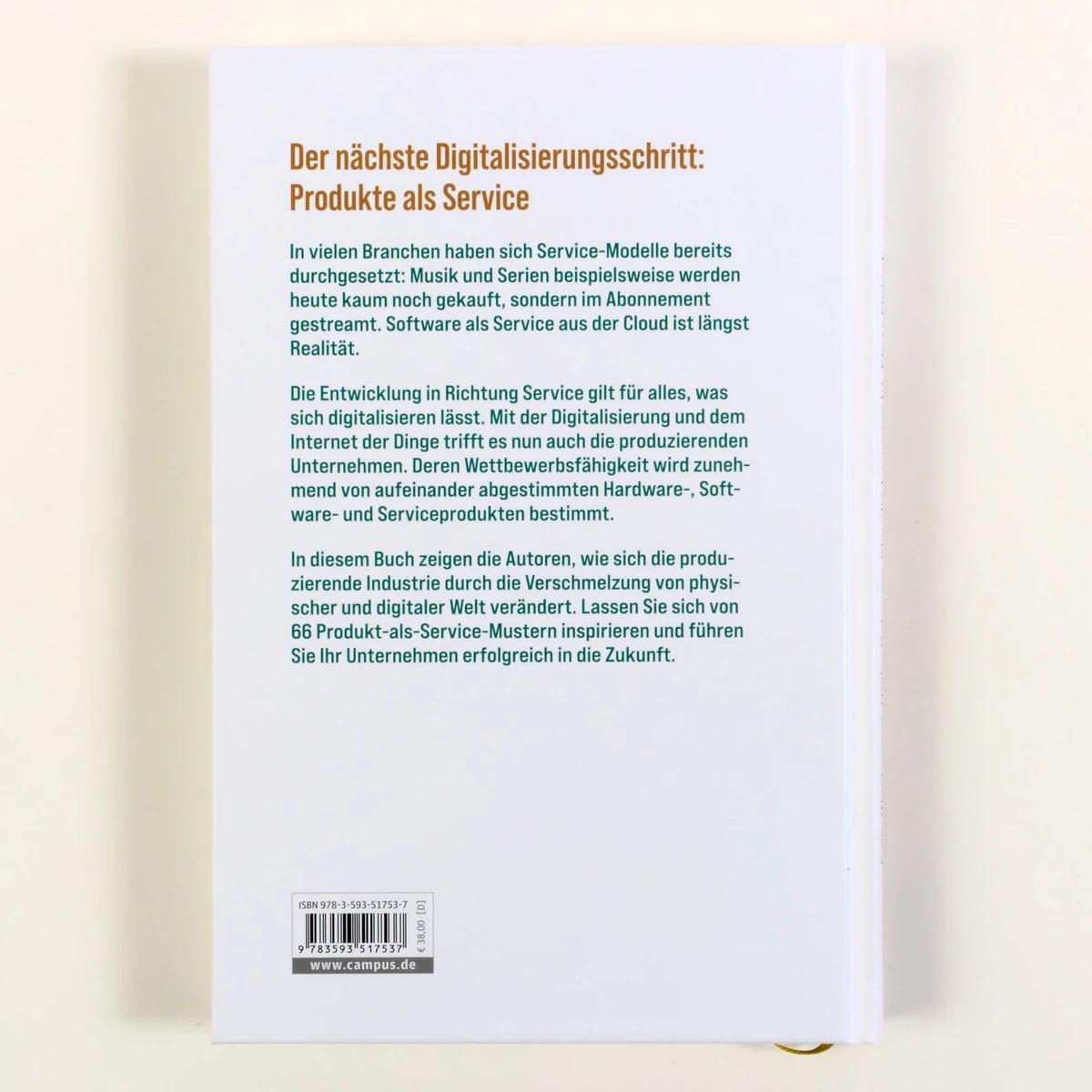 Thumbnail - Produkte als Dienstleistung verstehen, Fachbücher von Elgar Fleisch, Felix Wortmann, Claudio Lamprecht, Heiko Gebauer
