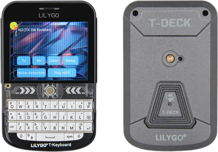 Actual product image Lilygo T-Deck Plus ESP32-S3 868MHz LoRa module with 2.8 inch display for Meshtastic