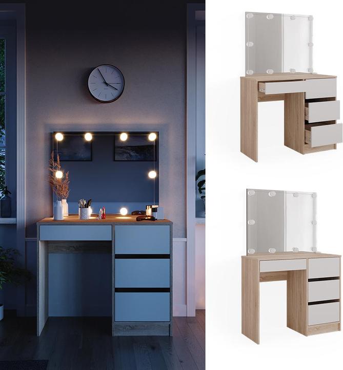 Produktbild Vicco Sherry mit LED Beleuchtung (90 x 75 x 40 cm)