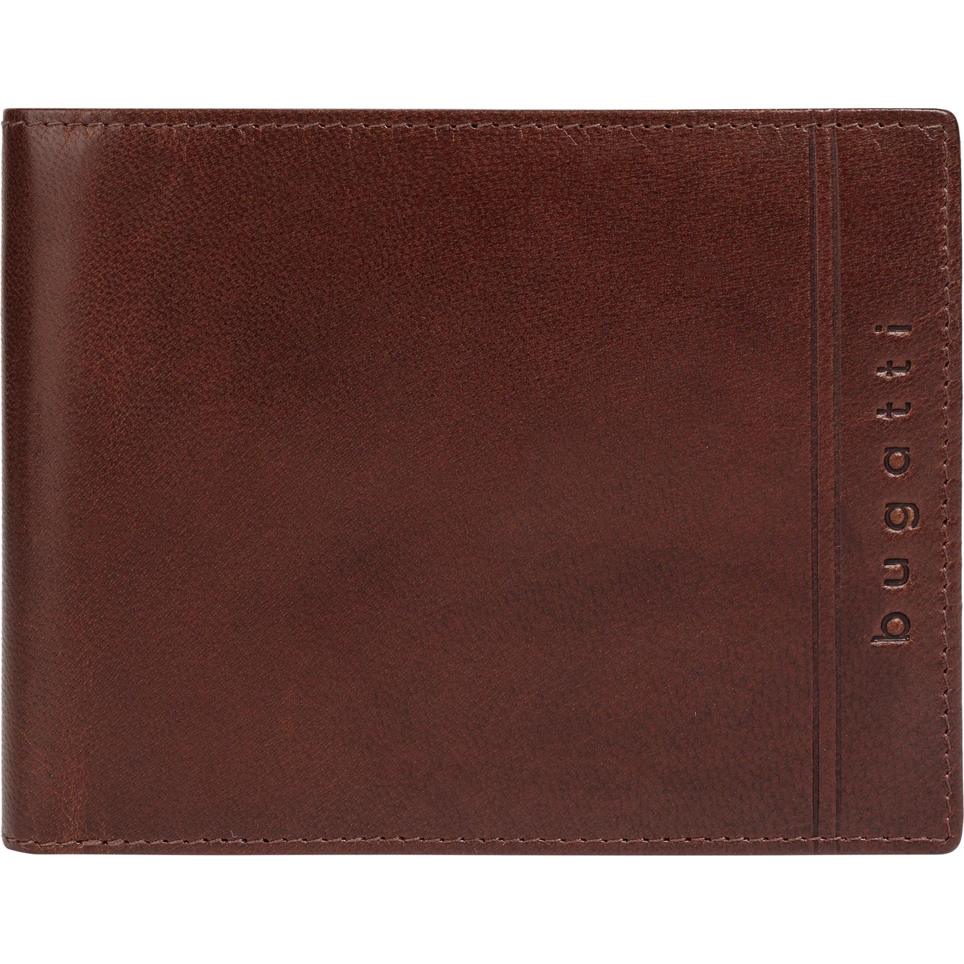Bugatti, Portemonnaie, Geldbörse LUCIDO, Braun