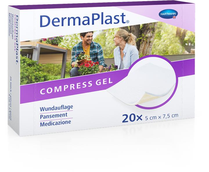 Actual product image DermaPlast Compress Gel (20 x)