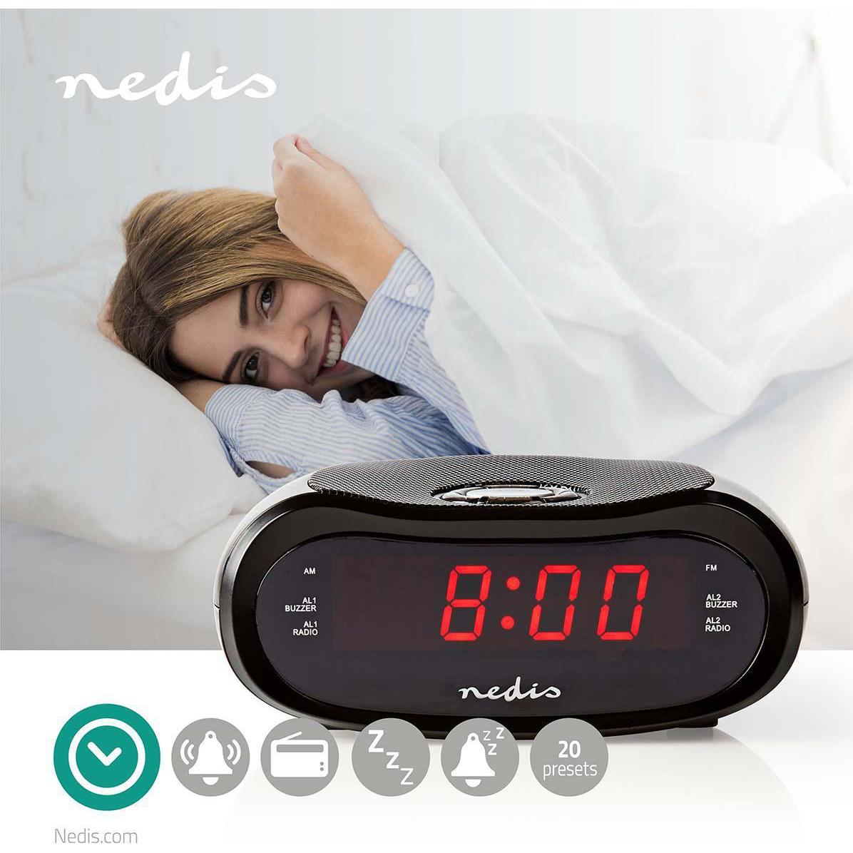 Thumbnail - Nedis, Wecker, Digital-Wecker-Radio