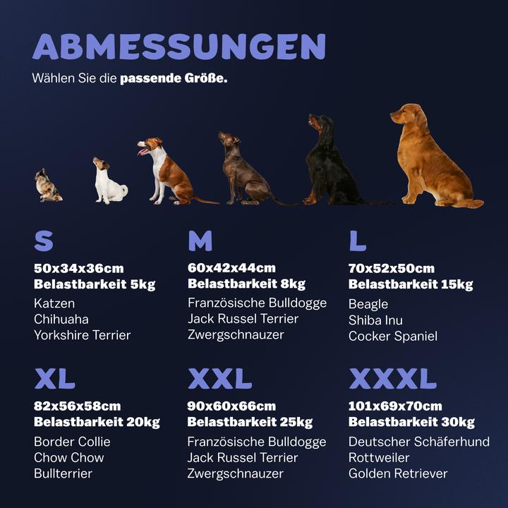 Produktbild Cadoca Hundetransportbox (Hund, Atmungsaktiv)