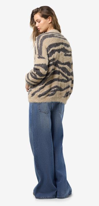 Produktbild Noisy May Animalprint Strickjacke (L)