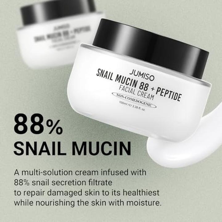 Actual product image Jumiso Snail Mucin 88 and Peptide Cream for Sensitive Skin (1000 ml, Day cream)