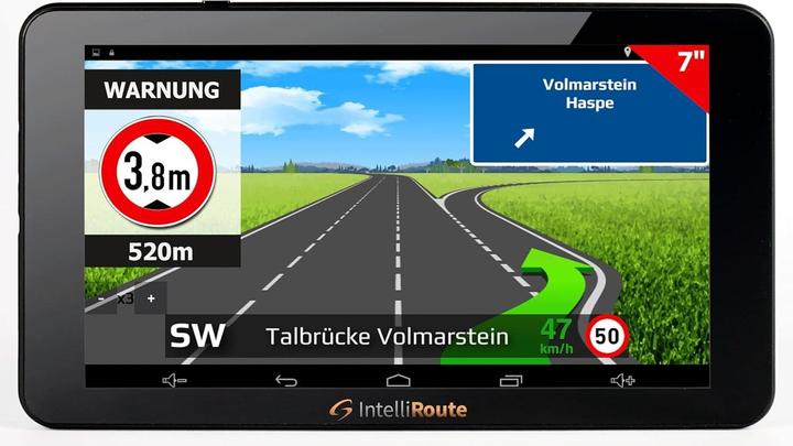 Image du produit IntelliRoute Premium-Navigationssystem für Wohnmobile mit Kameraanschluss, Stauwarnungen und WLAN-Updates (7")