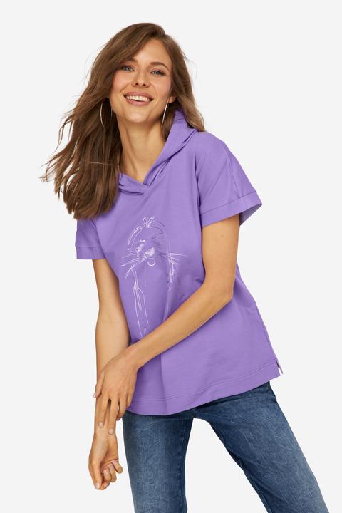Image du produit Laurasøn Hoodie, Robben-Print, Kapuze, OEKO-TEX (L)