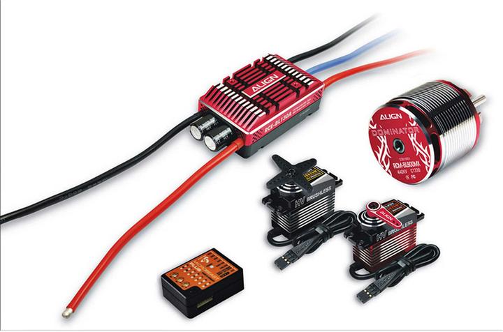 Productafbeelding Align T-Rex 650X Dominator Flybarless Elektrische Helikopter 12S Super Combo