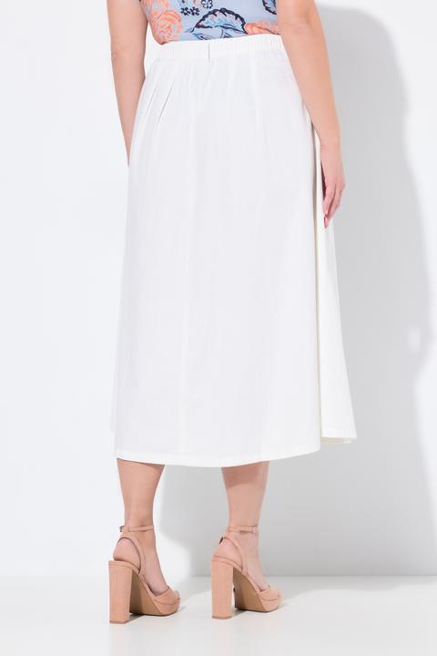Actual product image Ulla Popken Button Front Denim Skirt (54)