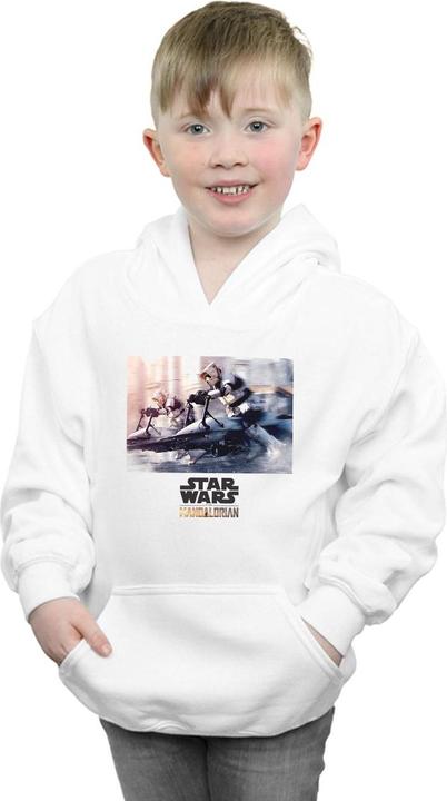 Image du produit Star Wars - Sweat à capuche THE MANDALORIAN SCOUT TROOPERS - Garçon (140, 146)