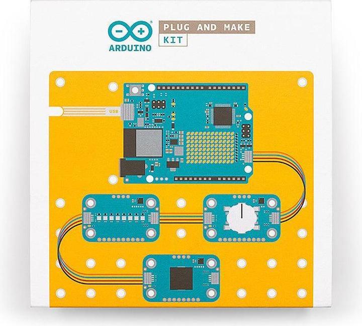 Actual product image Arduino UNO R4 Wi-Fi Plug-and-Make-Kit