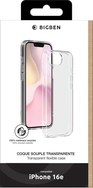 Produktbild Bigben Connected SILITRANSIPSE4 Schutzhülle (Apple iPhone 16)