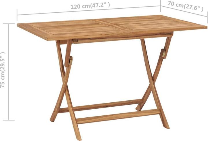 Produktbild vidaXL Jari (120 x 70 x 75 cm)