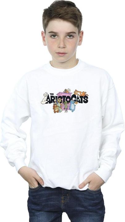 Immagine prodotto Disney The Aristocats Music Logo Felpa Ragazzi (128)