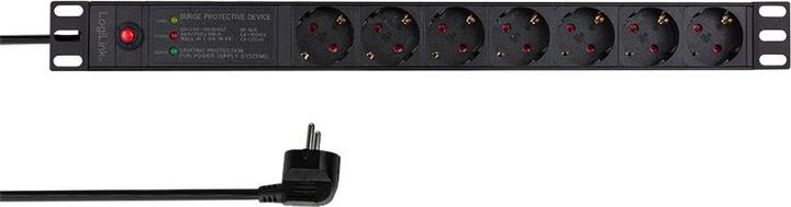 Produktbild LogiLink Steckdosenleiste (7 x, CEE 7/3, 2 m)