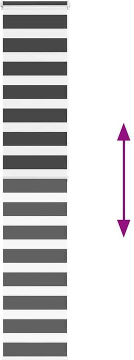 Produktbild vidaXL Zebra-Jalousie (50 x 200 cm)