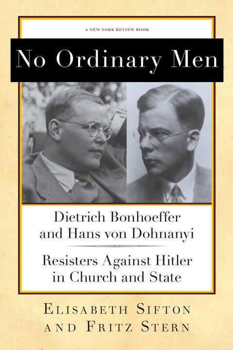 Produktbild No Ordinary Men (Englisch, Elisabeth Sifton, Fritz Stern, 2013)