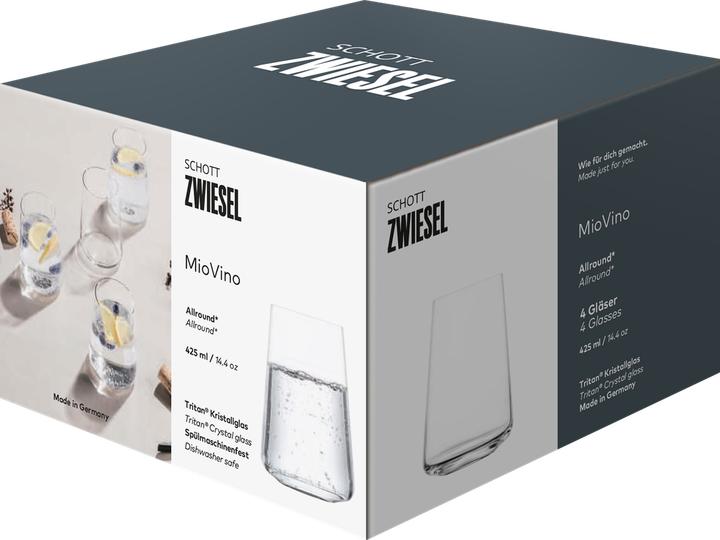 Produktbild Schott Zwiesel Allroundglas MioVino (0.43 l, 4 x)