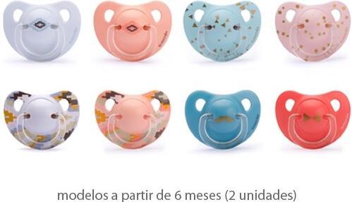 Produktbild Suavinex Suavinexa c Chupete Anata3mico La tex 6m 2uts