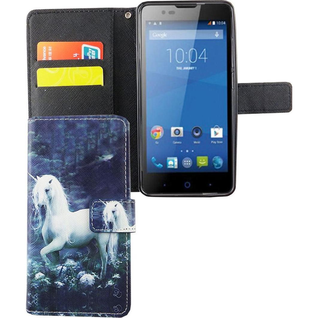 König Design Schutz Handy Hülle für ZTE Blade L3 Case Cover Tasche Wallet Etui Handyhülle Neu (ZTE Blade L3), Smartphone...