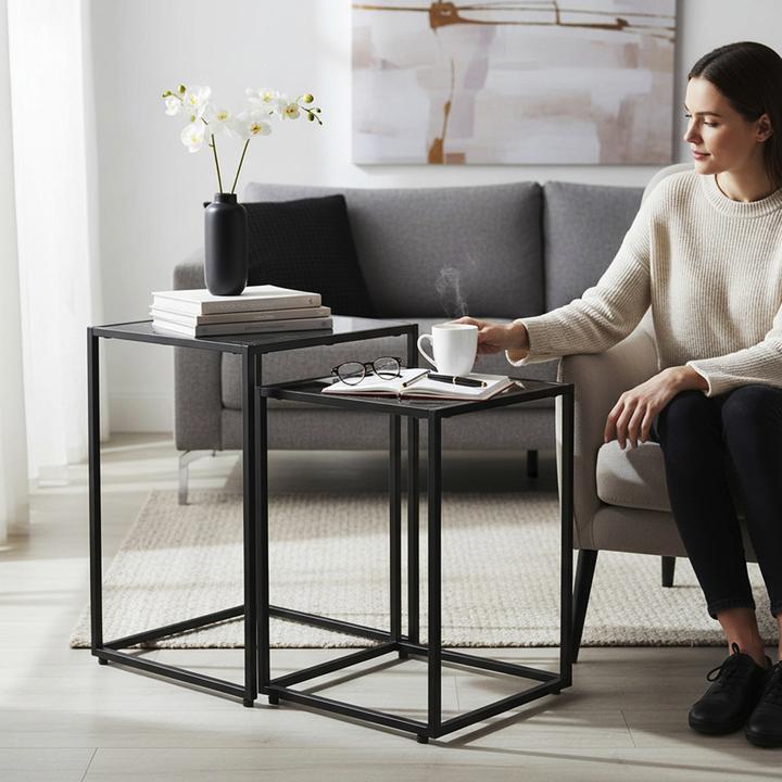 Image du produit HAKU Möbel Beistelltisch 2er Set