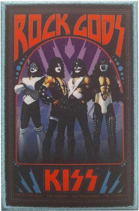 Image du produit KISS Patch Rock Gods Coton (10 x 7 cm)