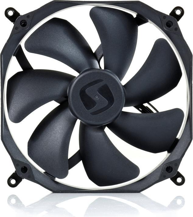 Actual product image Silentium PC Sigma Pro 140 PWM computer case fan (140 mm, 1 x)