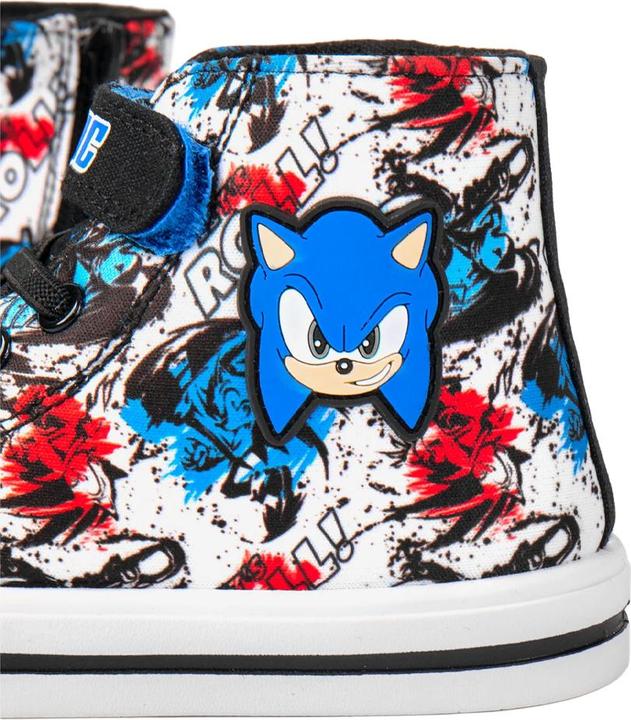 Image du produit Sonic The Hedgehog - Baskets motif/style graffiti - Garçon (34)