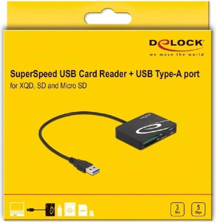 Immagine prodotto Delock Xqd (USB)