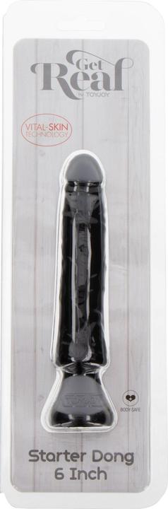 Produktbild ToyJoy Werden Sie Real - Starter Dong 16 cm Schwarz