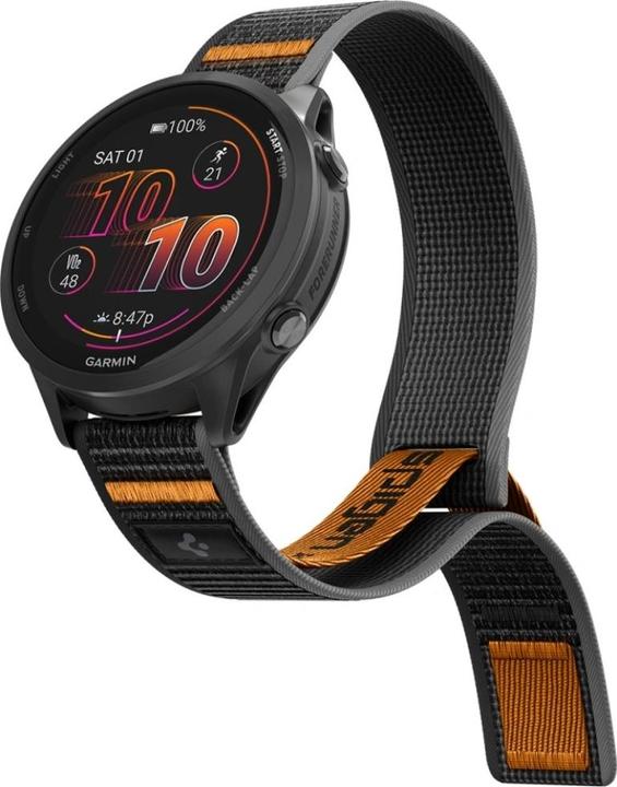 Produktbild Spigen Athlex Air Garmin Quick Release 22 mm Active Black/Orange