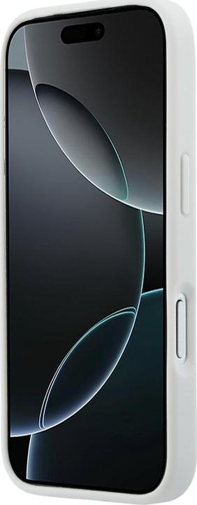 Actual product image Lacoste Case Petit Pique Lacquer Logo MagSafe for iPhone 17 Pro lightgrey (Apple iPhone 17 Pro)