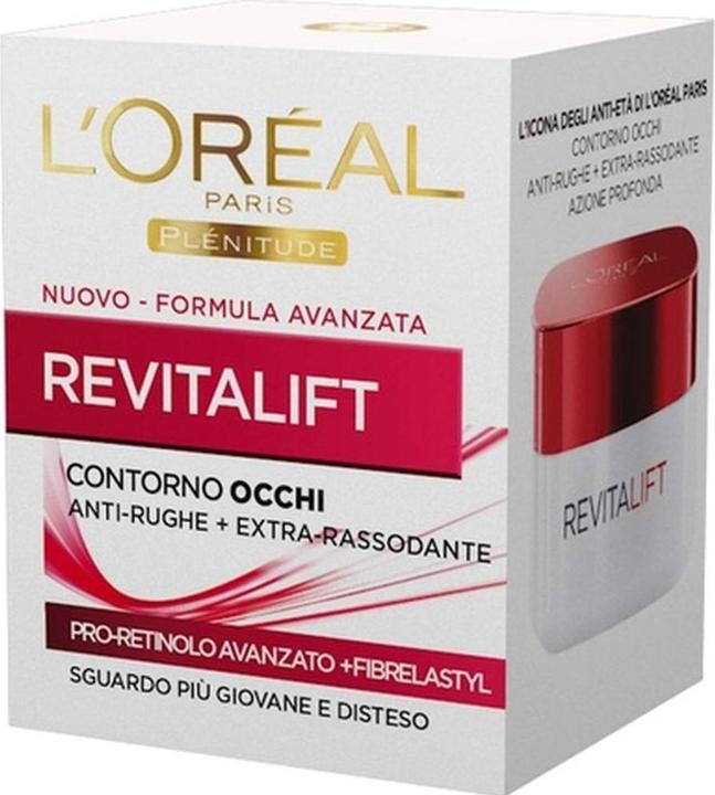 Actual product image L'Oréal Paris L'Oréal Plenitude Revitalift Anti-Wrinkle + Firming Eye Cream 15ml Eye Outline (Eye Care Cream, Day + Night, 15 ml)