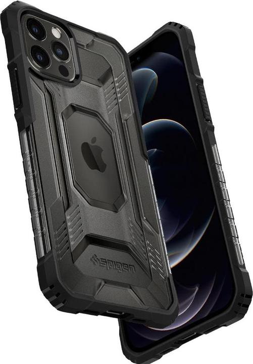 Produktbild Spigen Nitro Force case for iPhone 12 / 12 Pro matte black (Apple iPhone 12, Apple iPhone 12 Pro)