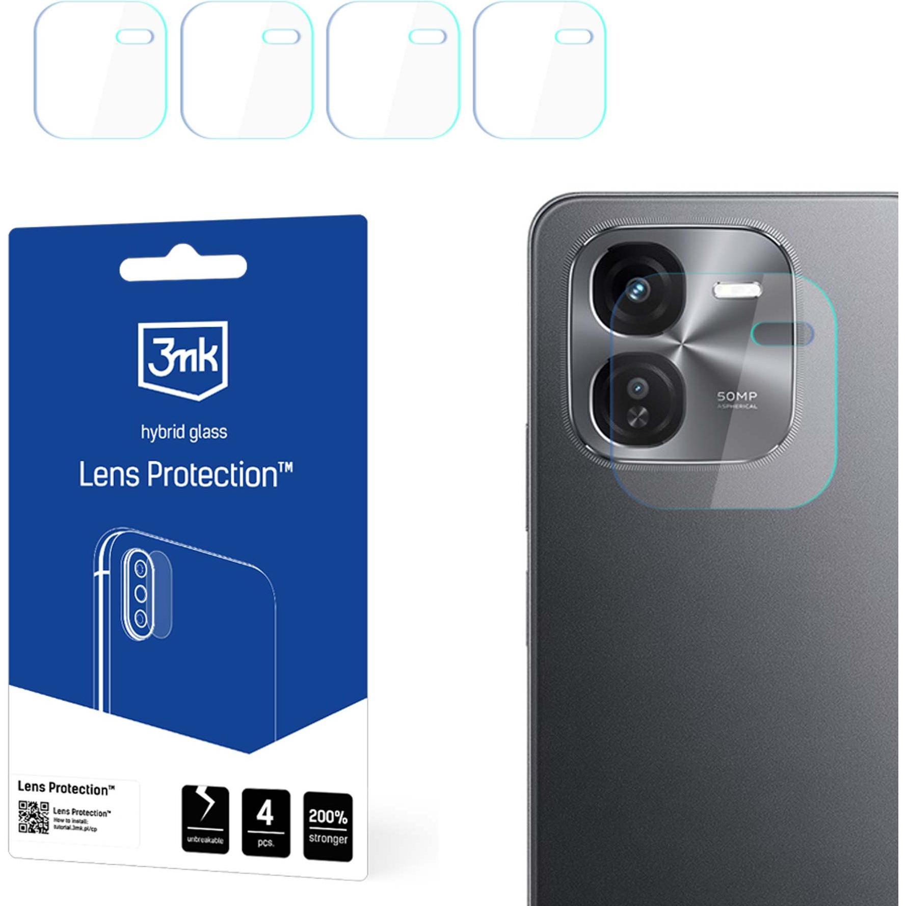 3MK Lens Protect IQOO Z9X 5G Ochrona na obiektyw aparatu 4szt (4 pz., Vivo IQOO), Pellicola protettiva smartphone