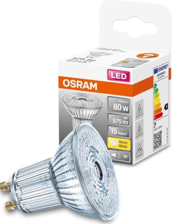 Productafbeelding Osram 1 stuks. (GU10, 6.90 W, 575 lm, 1 x, F)