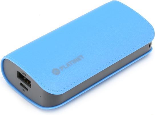 Produktbild Platinet PMPB52LBL Powerbank Lithium-Ion (Li-Ion) (5200 mAh, 19.24 Wh)