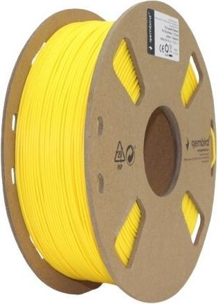 Actual product image Gembird Filament cassette PLA narrow spool (PLA, 1.75 mm, 1000 g, Yellow)