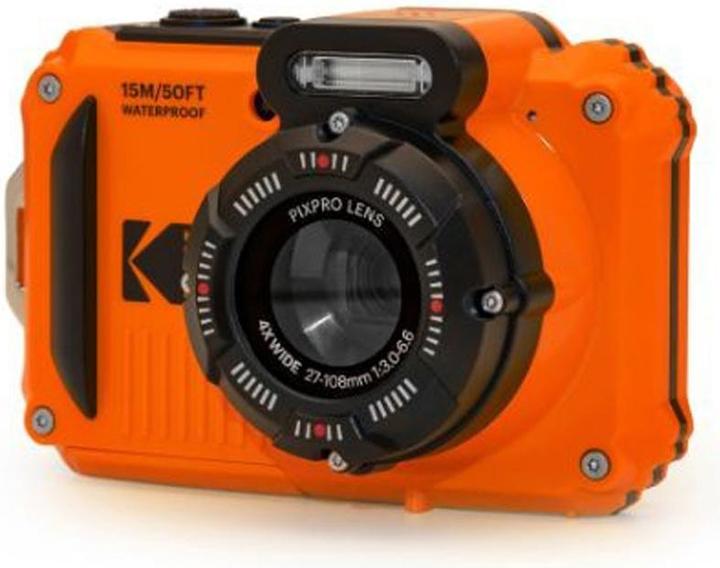 Actual product image Kodak Unterwasserkamera WPZ2, orange 4x opt. Zoom, 15m, 16MP