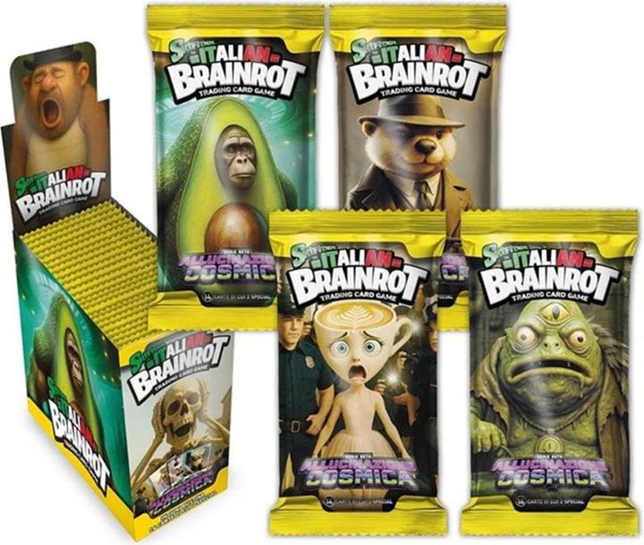 Actual product image Italian Brainrot Booster - 14 Cards Cosmic Hallucination (Assorted) (Booster Pack)