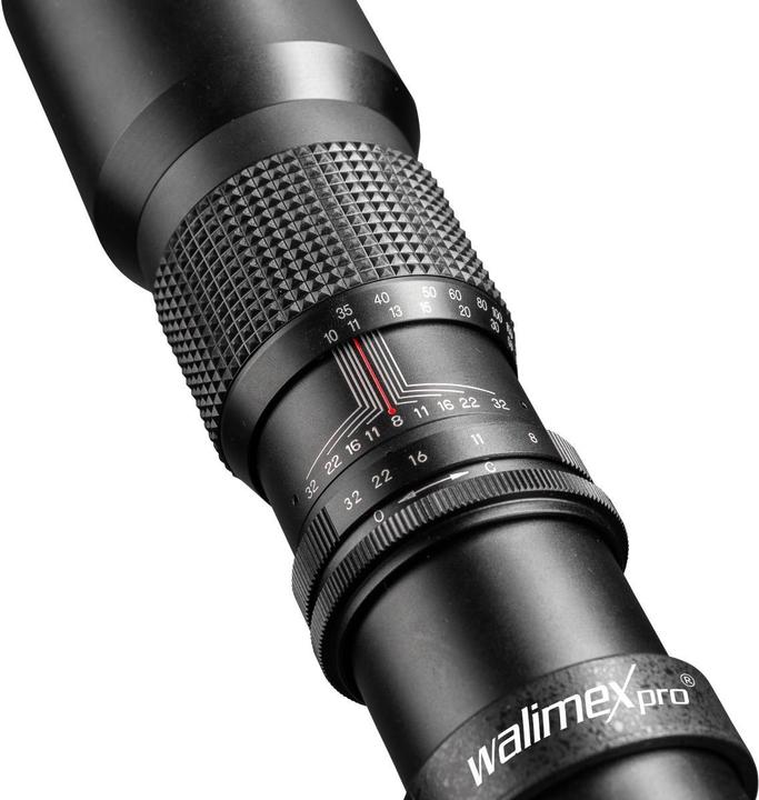 Actual product image Walimex 500/8.0 DSLR MFT (Four Thirds, APS-C / DX, full size)