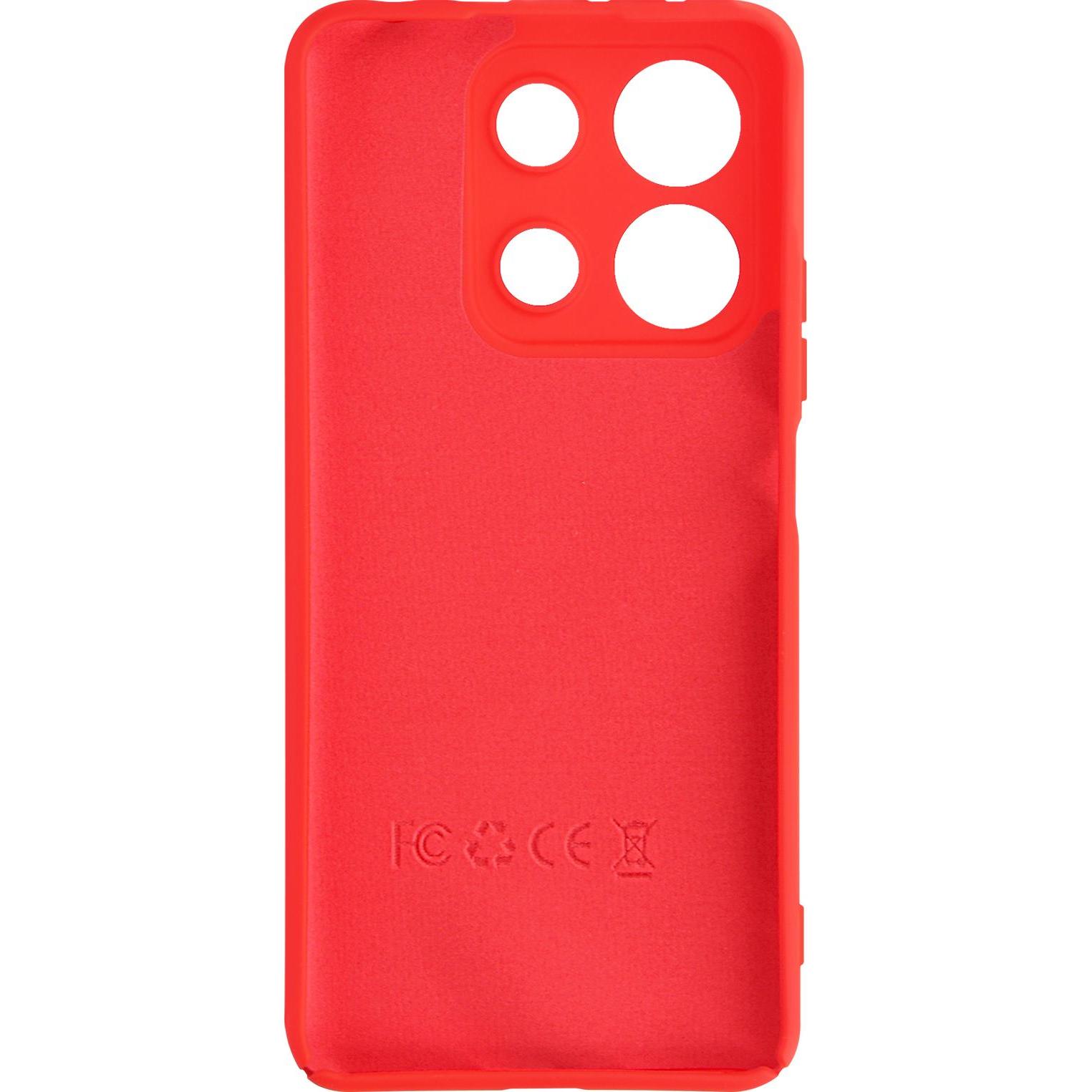 Avizar Fast Cover Series (Xiaomi Redmi Note 13), Smartphone Hülle, Rot