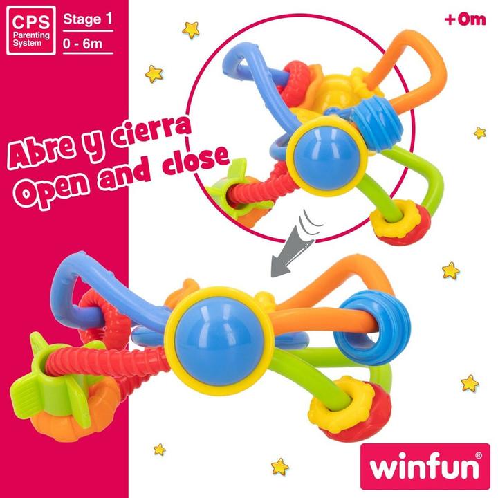 Productafbeelding Winfun Rassel Kunststoff 12 x 13,5 x 12 cm (12 Stück)