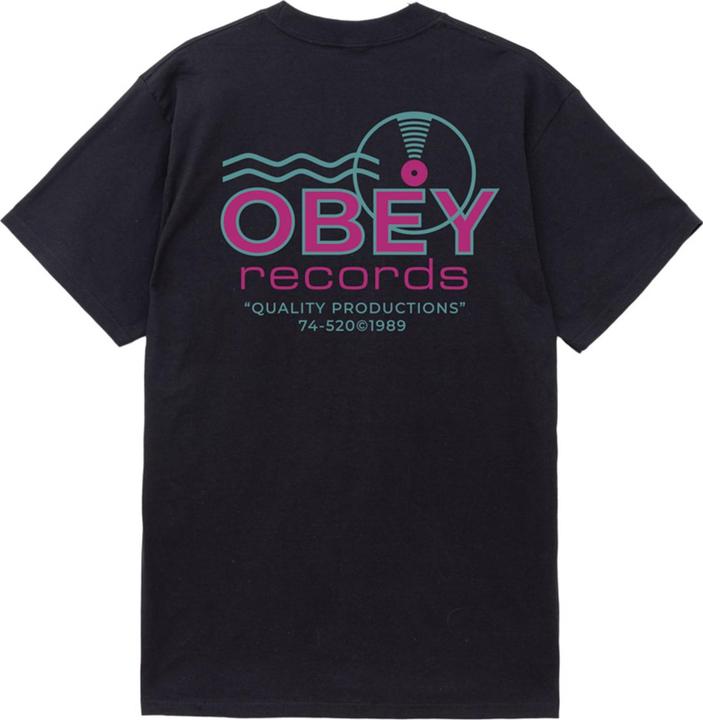 Immagine prodotto Obey Maglietta Obey Records Sound Waves (L)