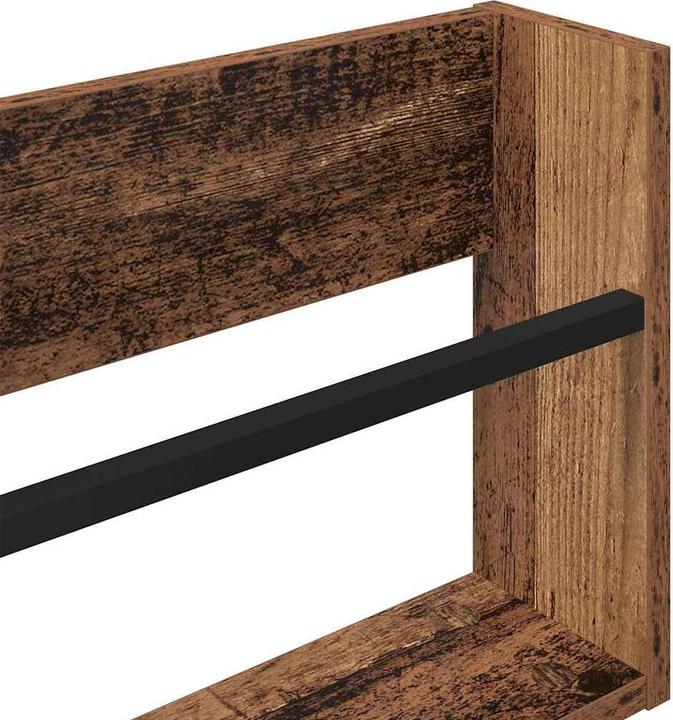 Actual product image vidaXL Wandaufbewahrung (12 x 12 x 30 cm)