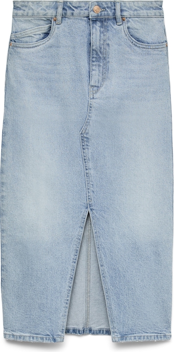 Vero Moda VMVERI Hohe Taille Langer Rock Jeansrock