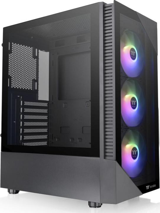 Actual product image Thermaltake Tt View 200 TG ARGB Black CA-1X3-00M1WN-00 (ATX, mATX, Mini-ITX)