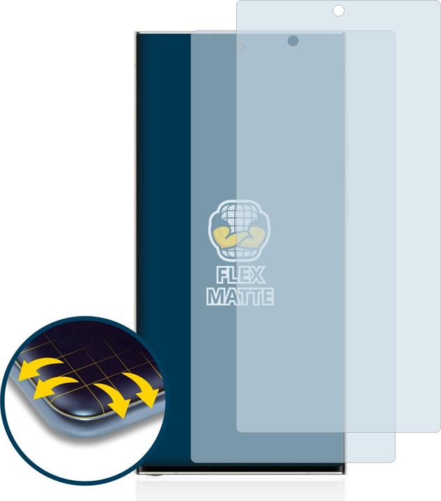 Produktbild BROTECT Full-Cover Displayschutz Matt (2 Stk., Samsung Galaxy S23 Ultra)